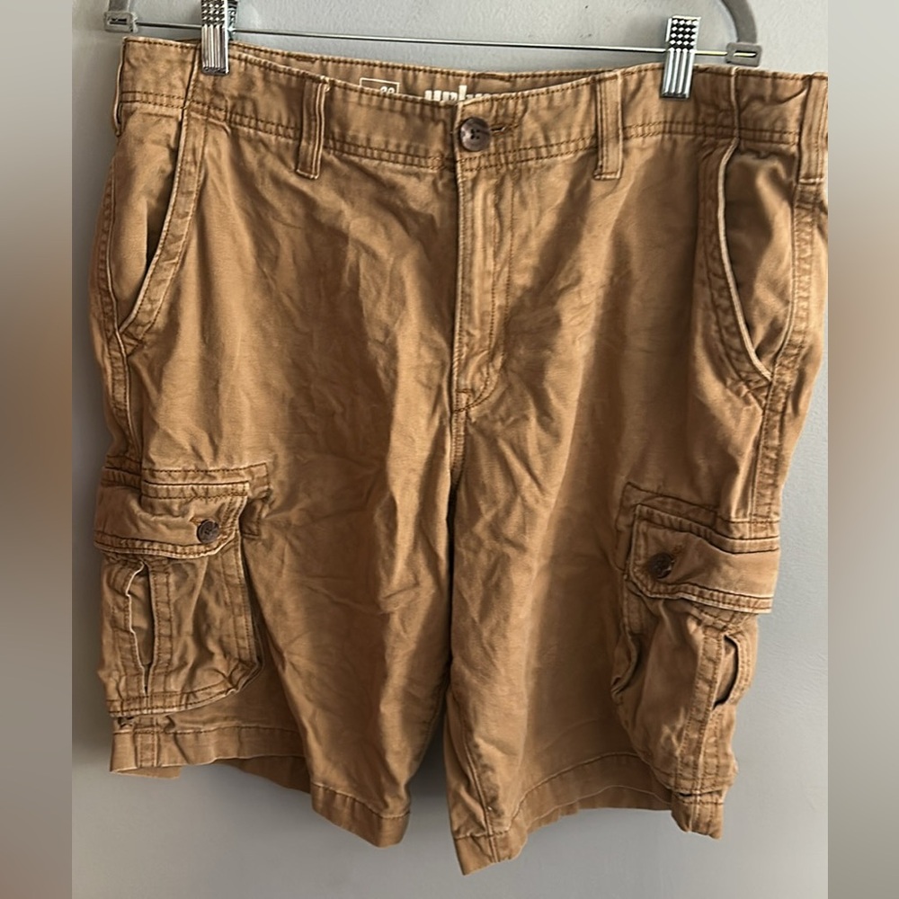 100% Cotton Cargo Shorts size 38